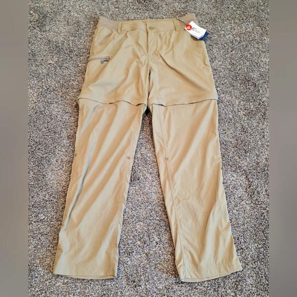 World Wide Sportsman Timberwolf Clearwater Convertible Pants SPF50 Size 10 - Picture 1 of 11